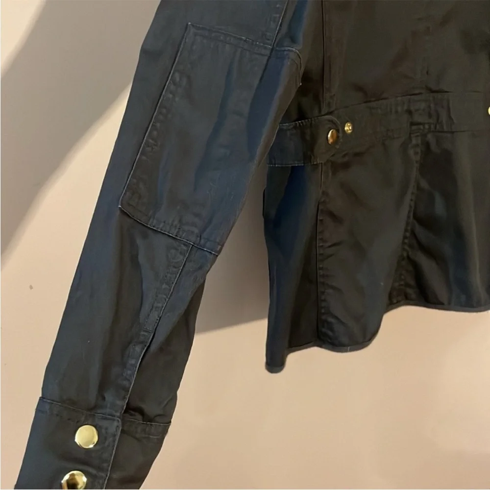 J. Crew Olive Green Boyfriend Relaxed Fit Field Jacket Size XS - Picture 9 of 16